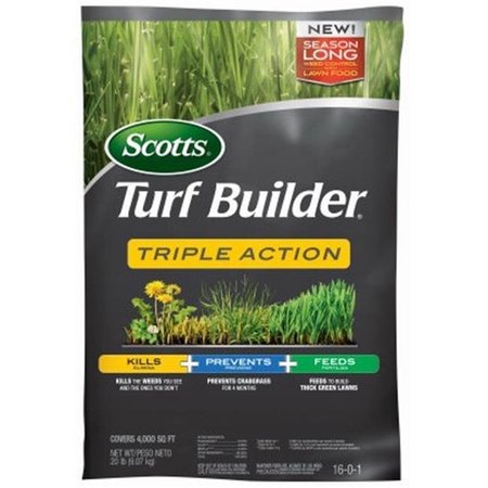 SCOTTS LAWNS Scotts Lawns 232545 Turf Builder Triple-Action Fertilizer 4M Coverage 232545